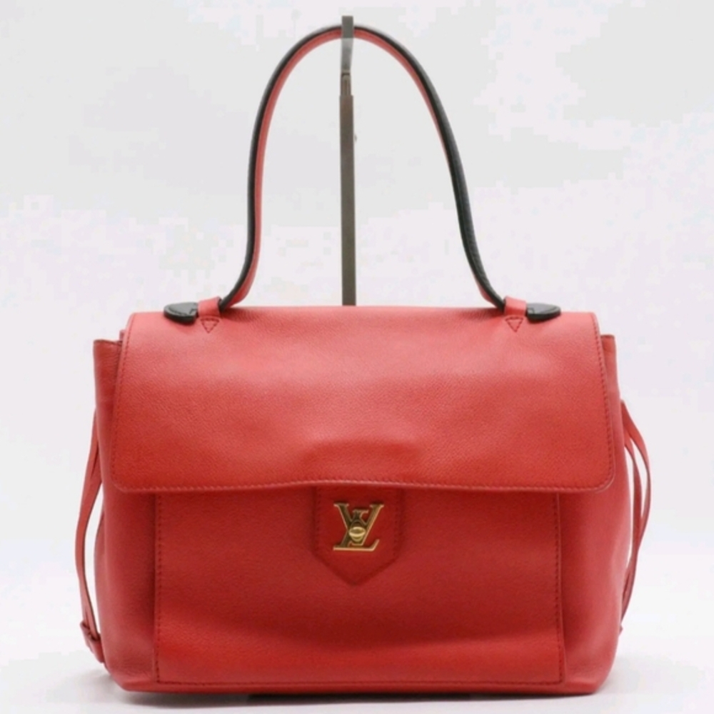 LOUIS VUITTON LEATHER LOCKME PM